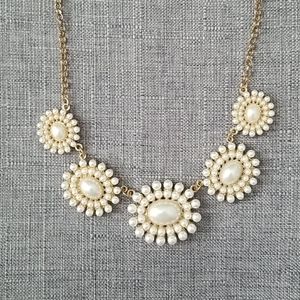 Pearl statement necklace
